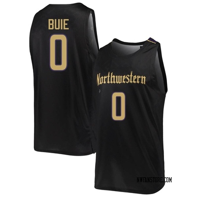 Men's Boo Buie Northwestern Wildcats Replica Basketball Jersey - Black