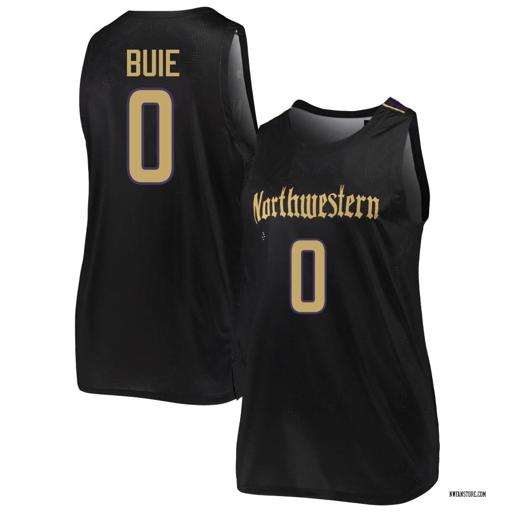 Women's Boo Buie Northwestern Wildcats Replica Basketball Jersey - Black