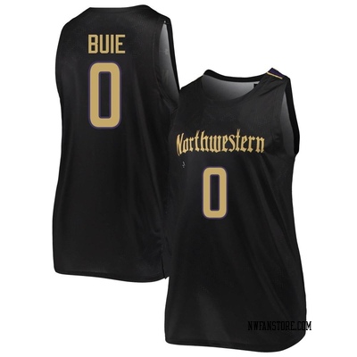 Women's Boo Buie Northwestern Wildcats Replica Basketball Jersey - Black