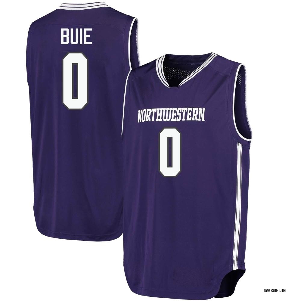 Youth Boo Buie Northwestern Wildcats Replica Basketball Performance Jersey - Purple