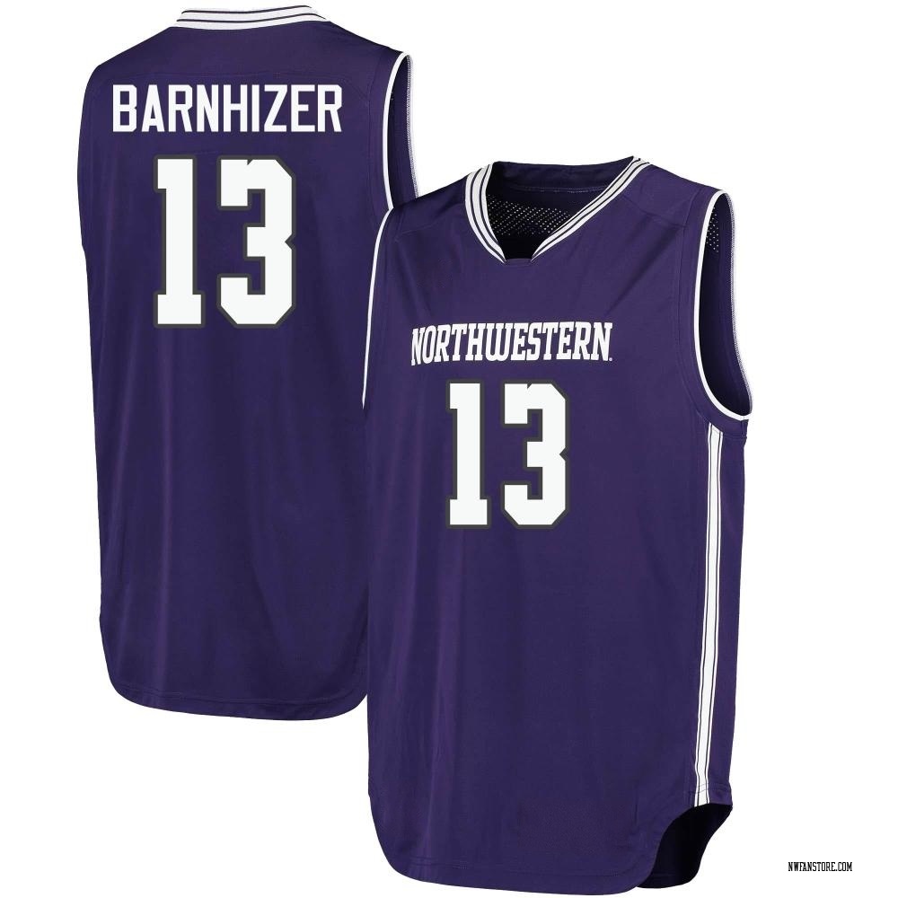 Youth Brooks Barnhizer Northwestern Wildcats Replica Basketball Performance Jersey - Purple